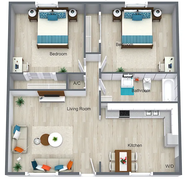 Floor plan Partial Renovated