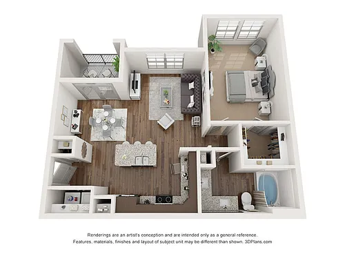 Floor plan B1-8