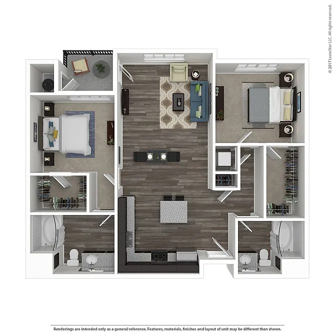 Floor plan Peak 3