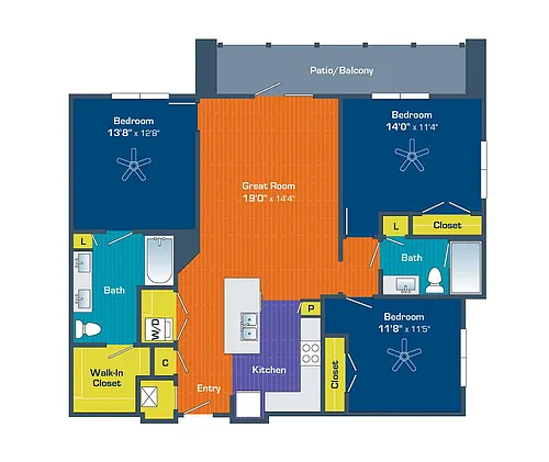 Floor plan Elevate