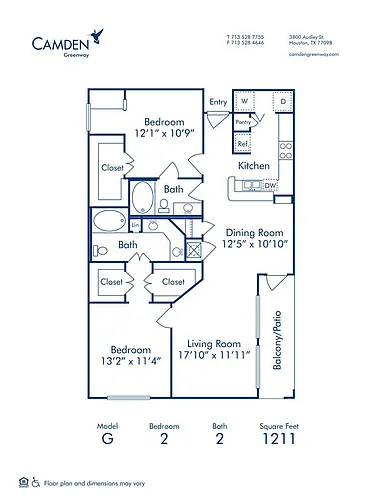 Floor plan G