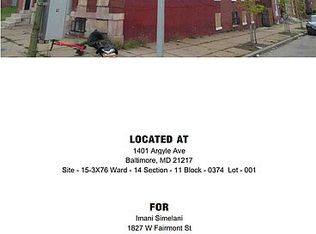 1401 Argyle Ave, Baltimore, MD 21217