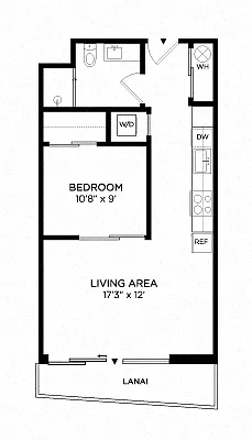 Floor plan 1E