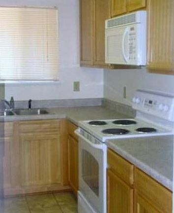 Kitchen with appliances