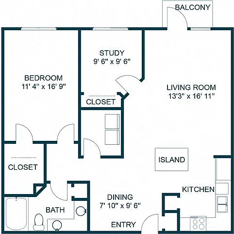 Floor plan A5 Classic