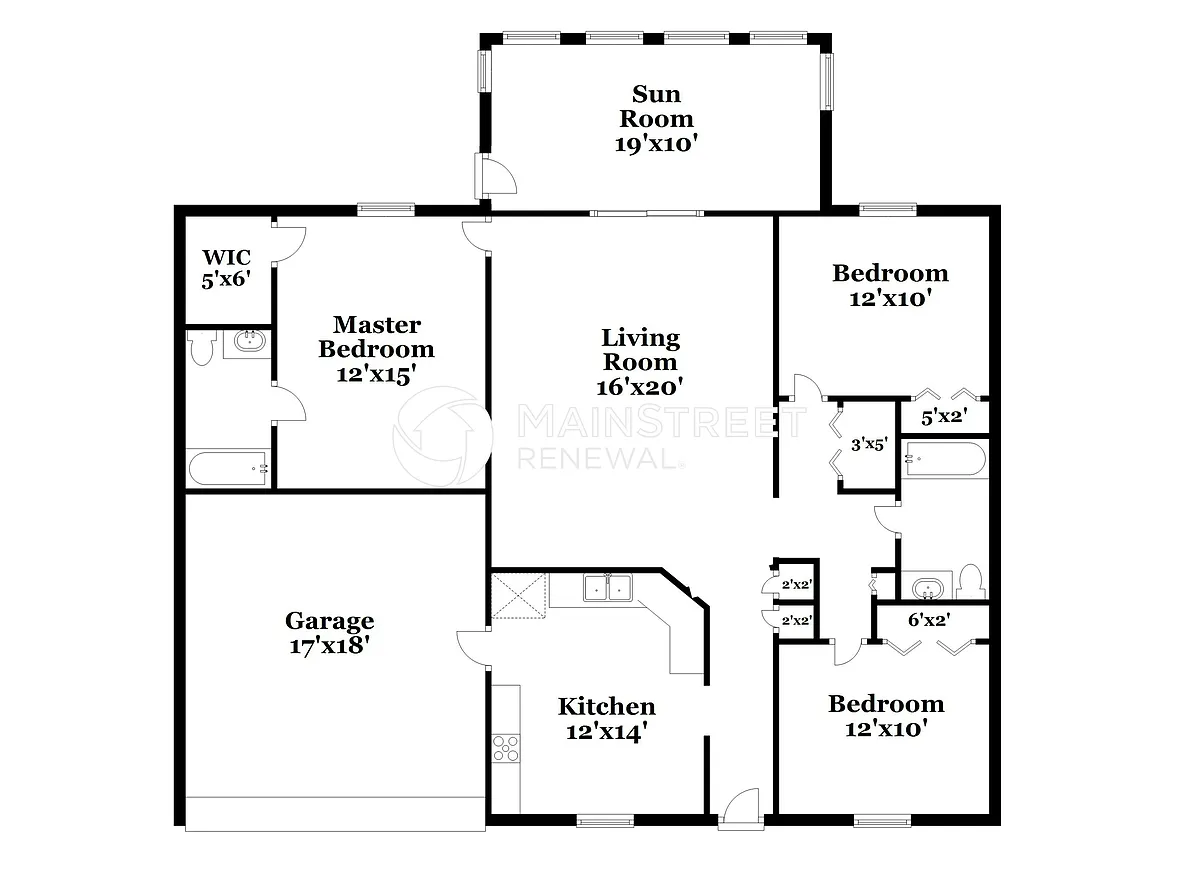 Floor Plan - 2079 De Carlo Ave