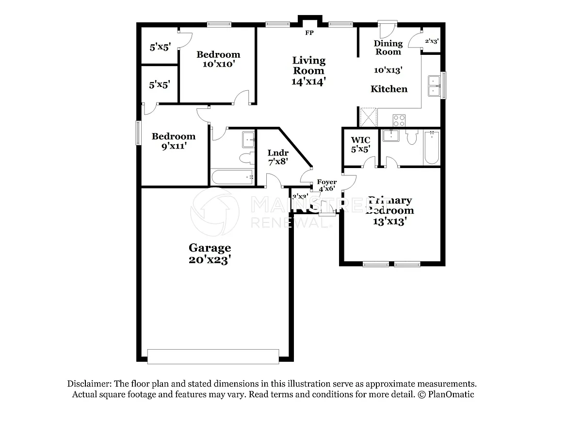 Floor Plan - 340 Graham Meadow Dr