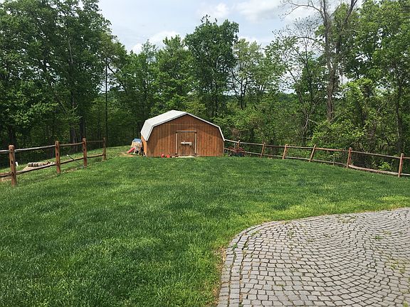 Backyard storage building 