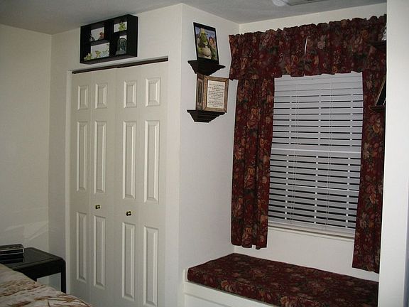 Double Closets + Cedar Window Storage Bench