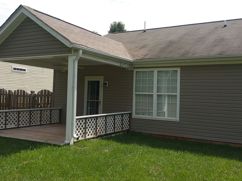 Covered back porch