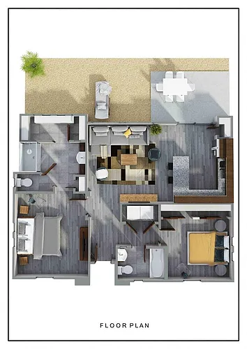 Floor plan The Haven