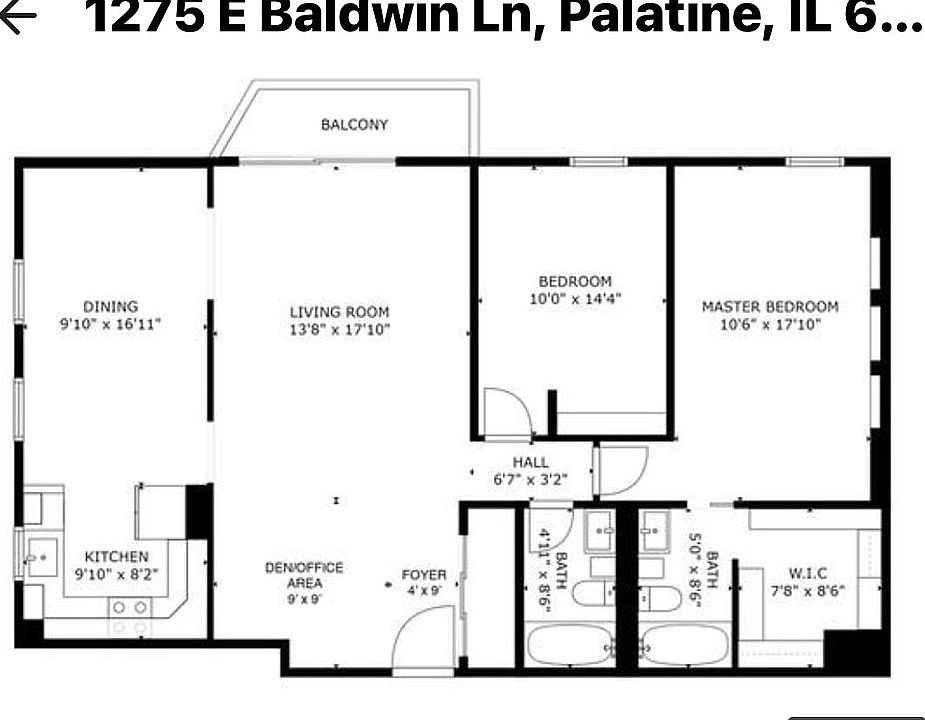 1st image of 1275 Baldwin Ln Unit 503