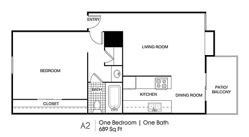 Floor plan A2 SUN
