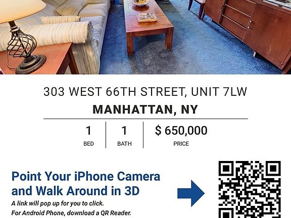 2nd image of 303 W 66th St APT 7LW