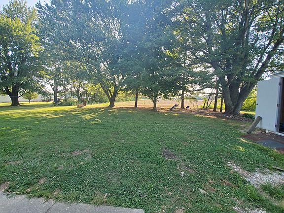 shaded children's play area 