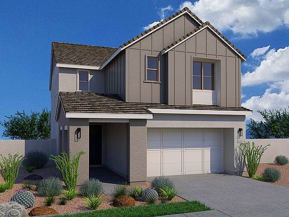 Farmhouse Elevation Rendering