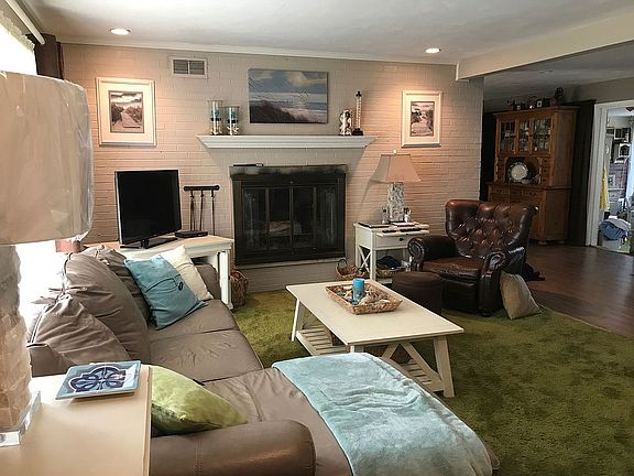 Living Room with Fireplace