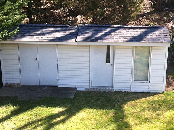 Shed and storage room in the backyard