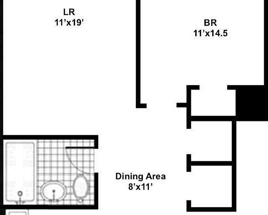 2nd image of 166 W 76th St APT 6B