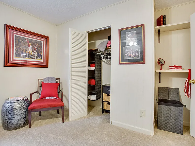 Large Closet and storage Spaces