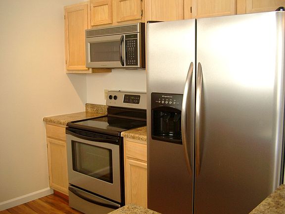 All new stainless appliances