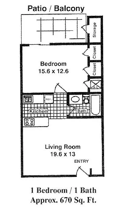 Floor plan Beverly