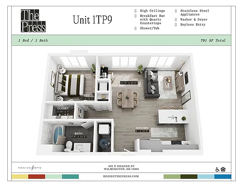Floor plan 1TP9