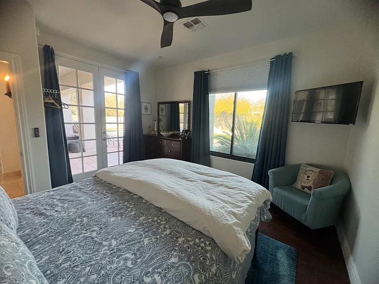 Bedroom 2 with separate entrance.