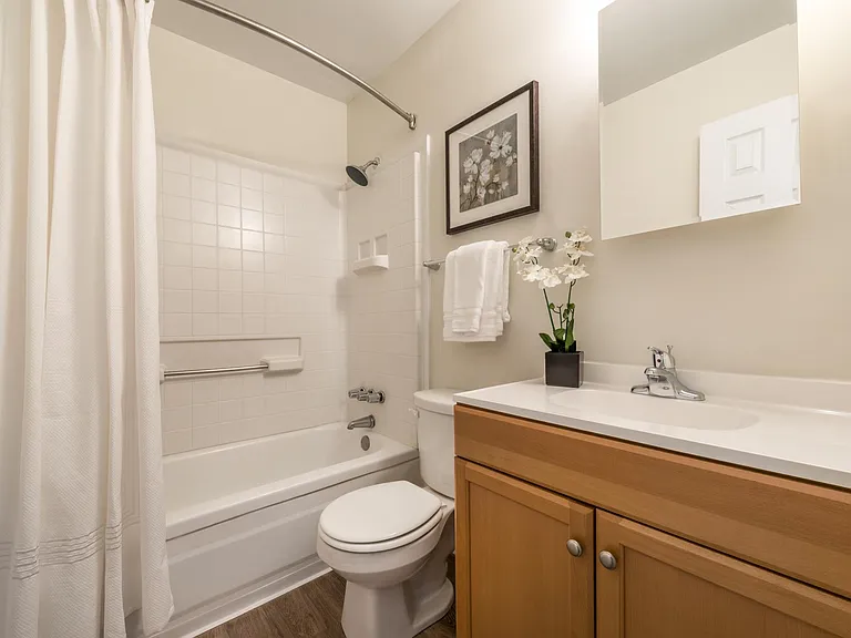 Garden-style bath