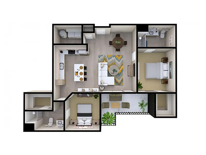 Floor plan C