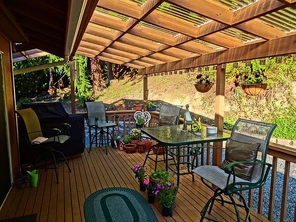 Covered deck year round use