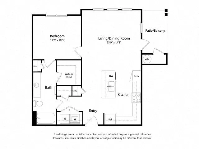 Floor plan A4A - Deep Eddy Extra