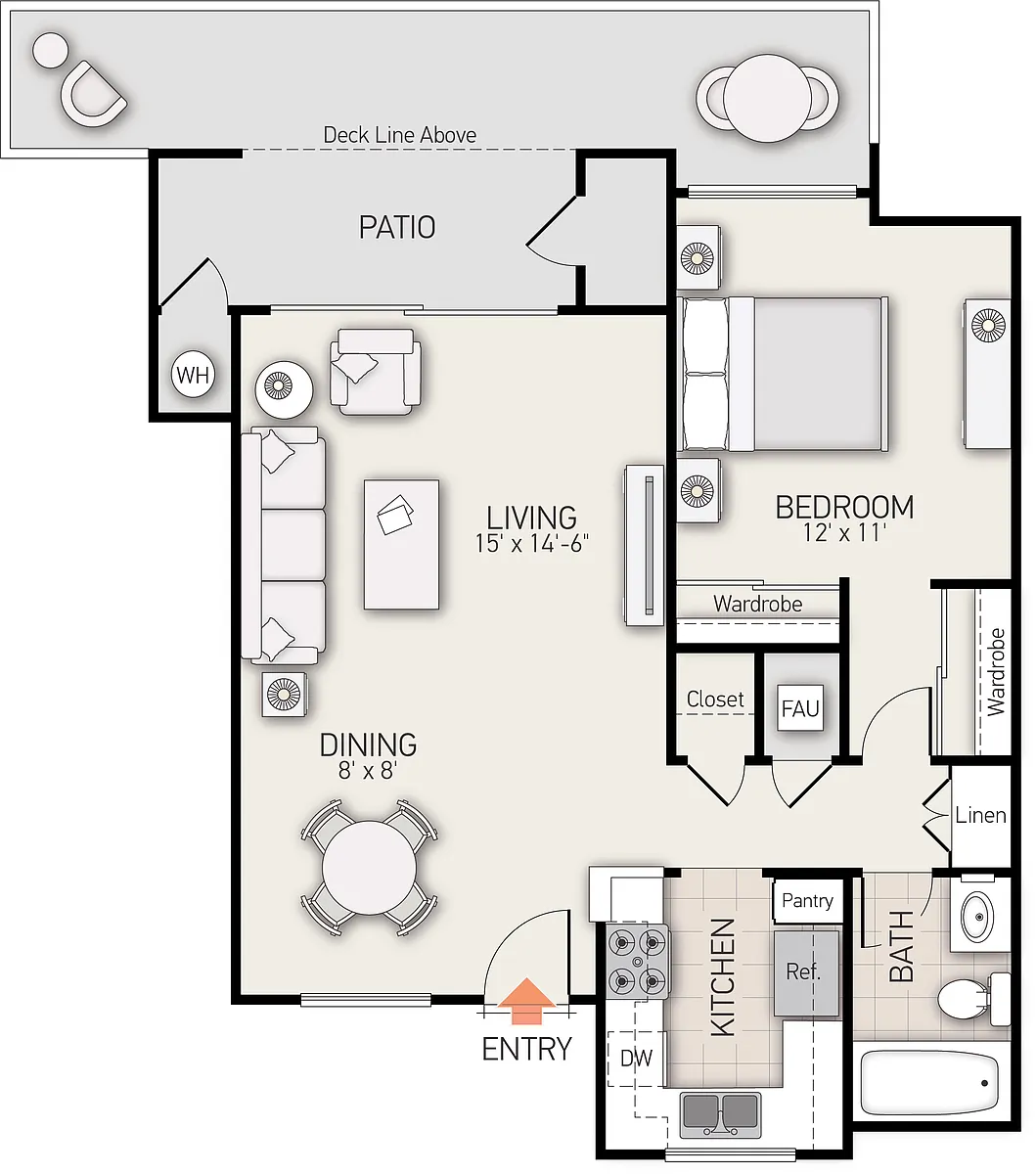 Floor plan Plan D