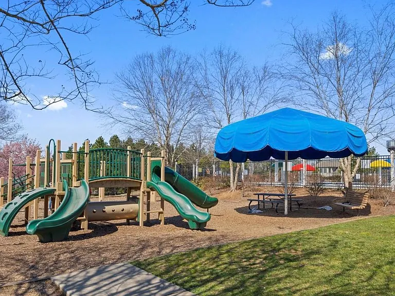 Playgrounds and walking trails