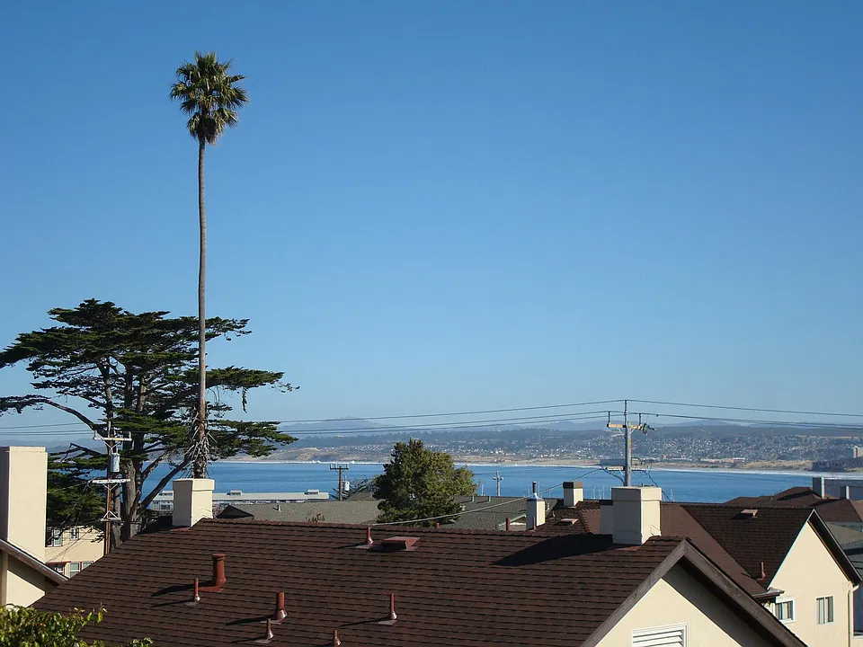 View from balcony.