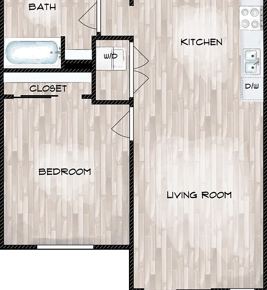 A2 Floorplan Diagram