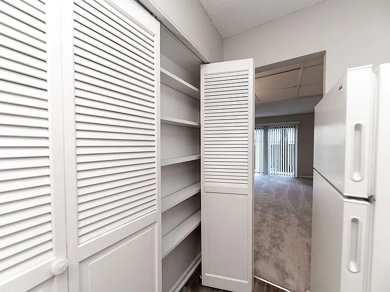 Kitchen with pantry for additional storage