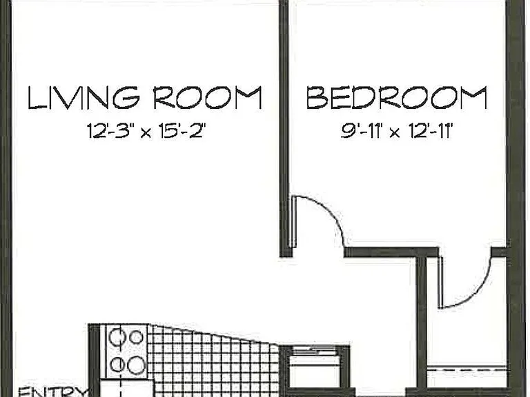 1 Bedroom, 1 Bath 1 Bedroom, 1 Bath