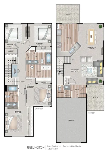 Floor plan Wellington