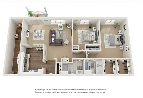 Floor plan The Andover