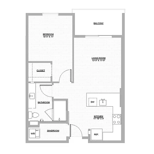 Floor plan A11