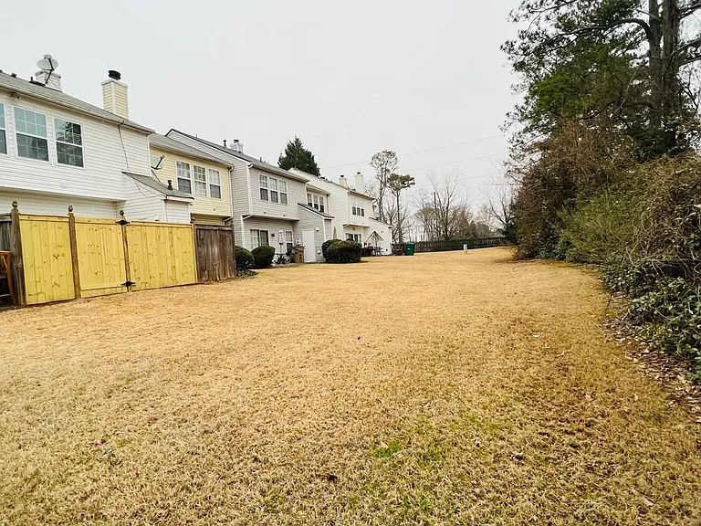 Lot of Green Space in back yard
