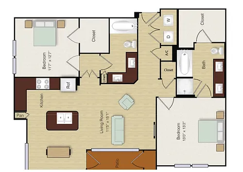 Floor plan B2 - B2