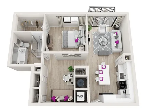 Floor plan A4D - Felicity