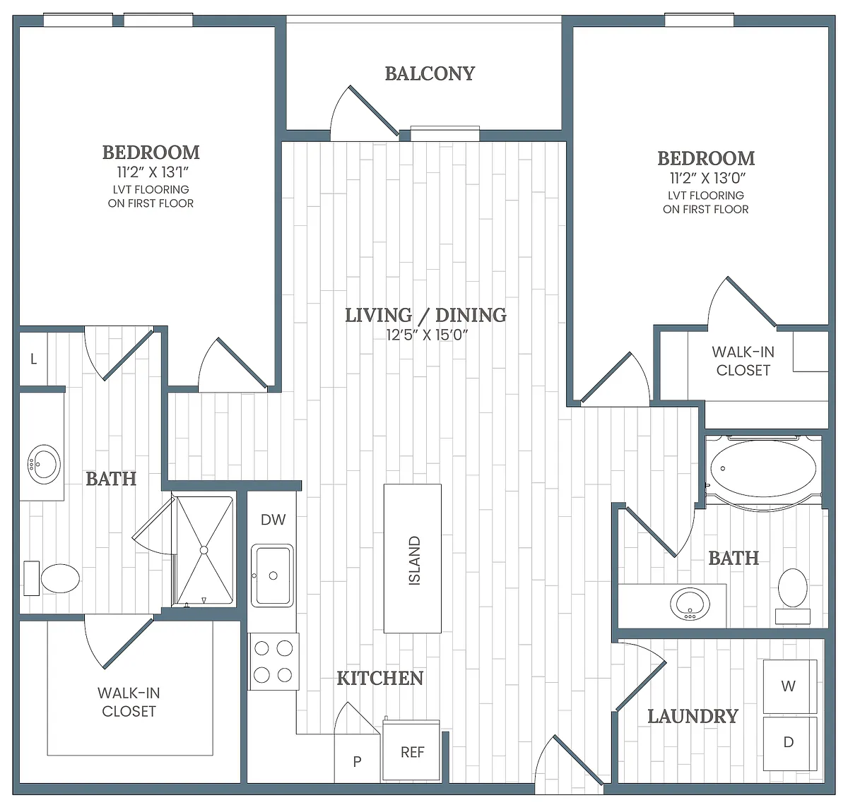 Floor plan B1