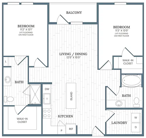 Floor plan B1