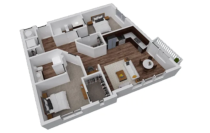 Floor plan Hollywood