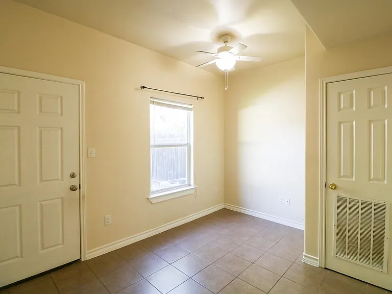 Downstairs flex room