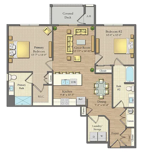 Floor plan Hawthorne