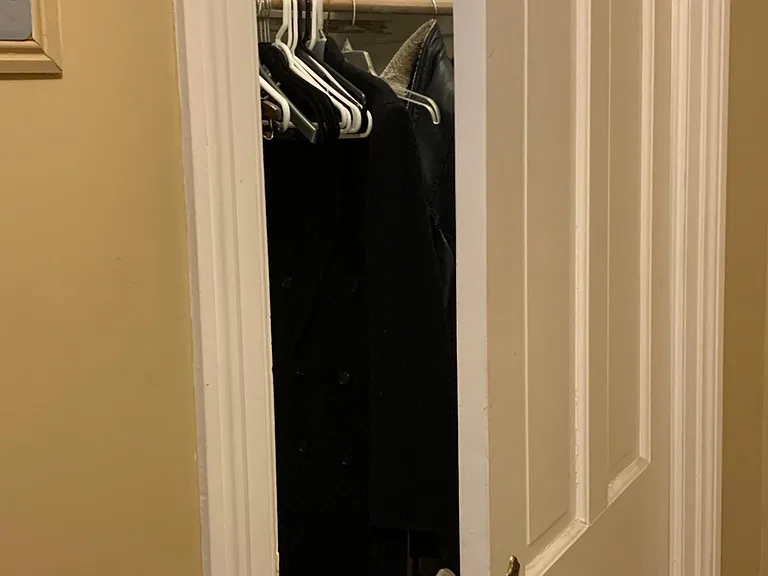 Coat Closet (located in front hallway)